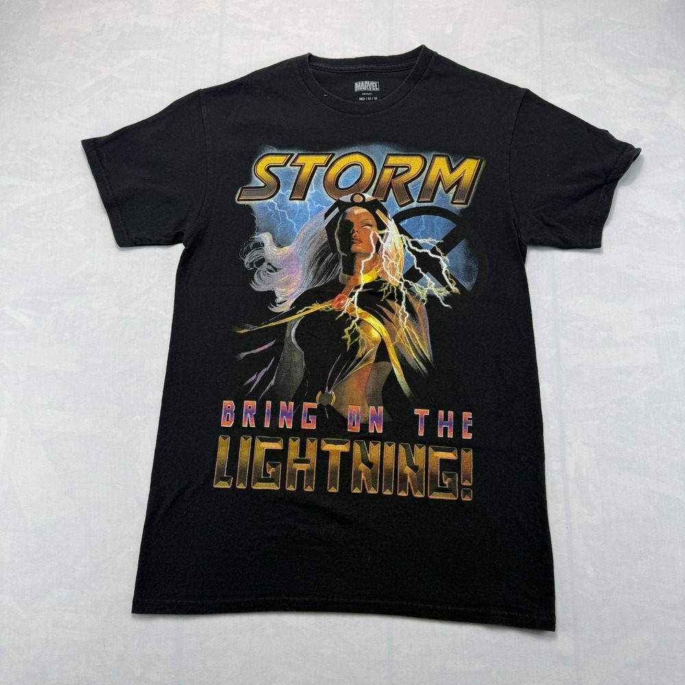 Marvel X-Men Storm Bring On The Lightning Graphic T Shirt Mens M